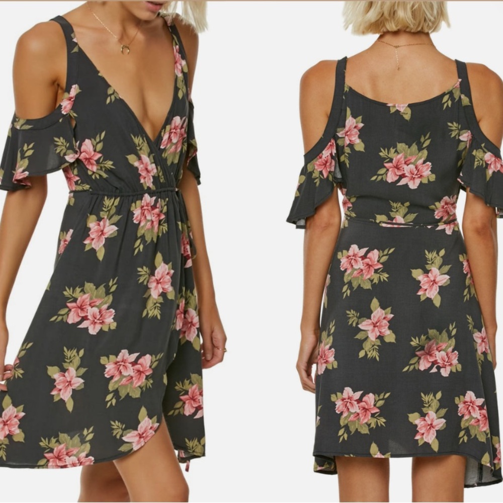 O’Neill surf floral dress or cover-up